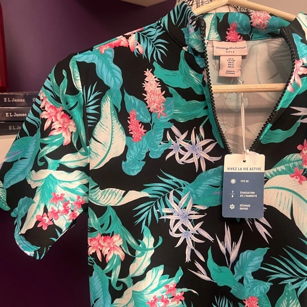 Tommy Bahama Golf Tropical Print Dress NWT